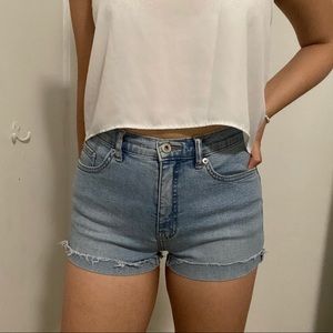 Jag jeans mid waist shorts